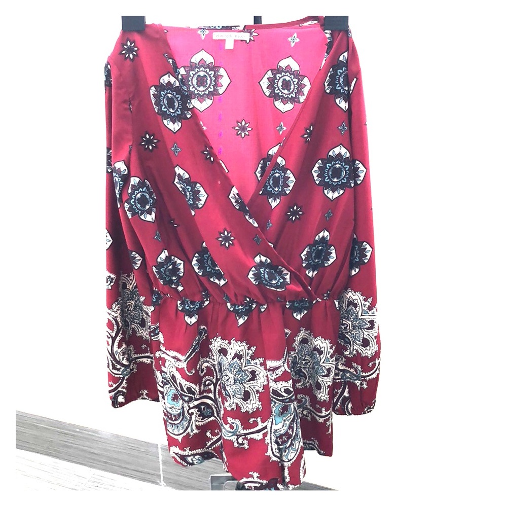 —-SALE—- Charlotte Russe Red Romper